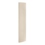 ONLY OPENED - Pack of 2 Upholstered Wall-Mounted Headboard Panels in Beige Velvet - Alisha