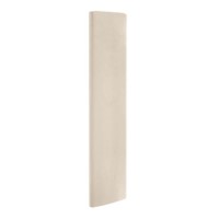 ONLY OPENED - Pack of 2 Upholstered Wall-Mounted Headboard Panels in Beige Velvet - Alisha