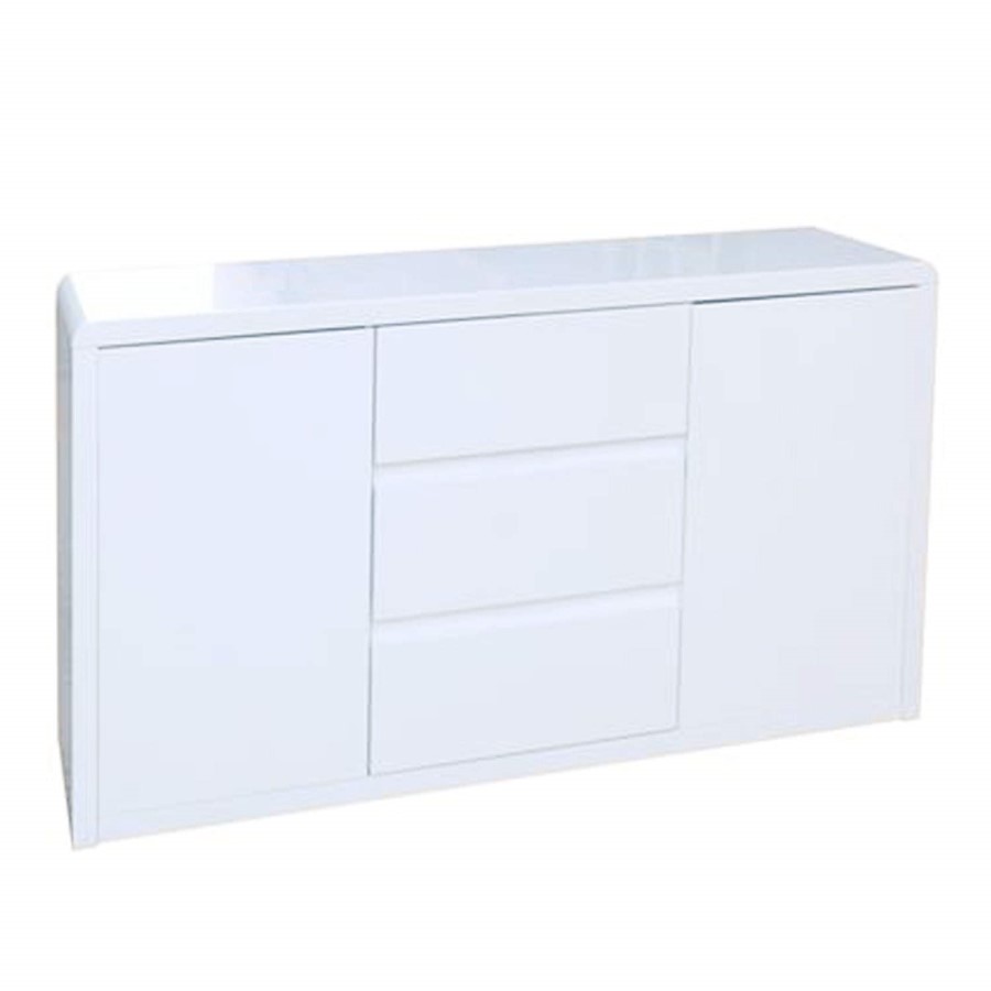 Wilkinson Furniture Allure Sideboard in White High Gloss