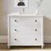 White Bobbin Chest of 3 Drawers - Alma