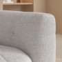 Cream Boucle Love Seat - Alessia