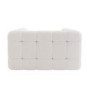 Cream Boucle Love Seat - Alessia