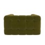 Olive Green Velvet Love Seat - Alessia