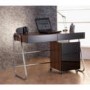 Alphason Designs Juo Walnut 2 drawer Pedestal