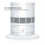 Dyson AM09 Hot+Cool Jet Focus Cooling Fan and Heater - White and Nickel