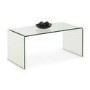 Julian Bowen Amalfi Bent Glass Coffee Table