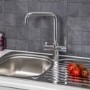 Reginox Amanzi Chrome 3 in 1 Boiling Water Tap