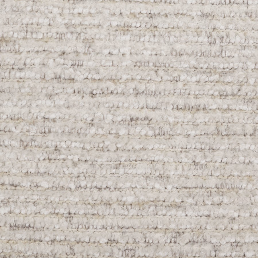 Single Day Bed with Pull Out Trundle in Cream Fabric - Amie