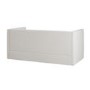 Cream Fabric Day Bed with Trundle - Amie