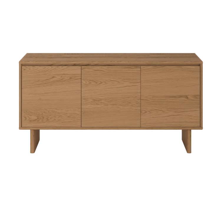 Large Rustic Oak Sideboard - 3 Doors - 150cm - Mia