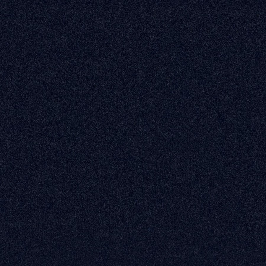 Navy Velvet King Size Ottoman Bed With Legs - Amara