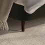 Olive Green Velvet Double Ottoman Bed With Legs - Amara