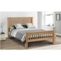 Julian Bowen Amsterdam Oak Super King Bed Frame