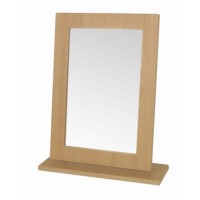 One Call Furniture Awake Mirror in Light Tryolean Beech