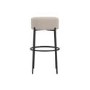 Beige Boucle Kitchen Counter Stool - Anais