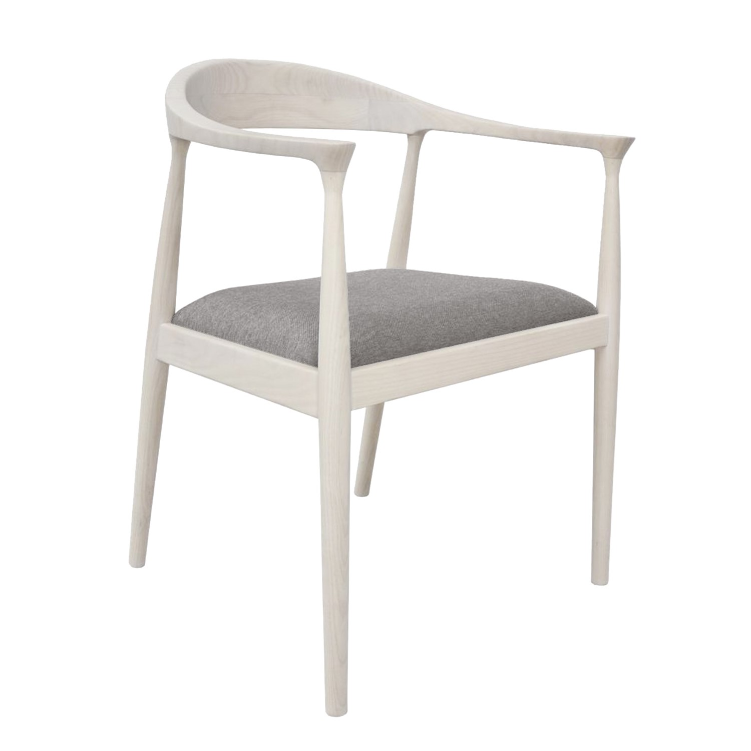 white carver dining chairs