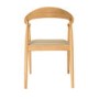 Solid Oak Carver Dining Chair - Anders