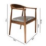 Solid Walnut Carver Dining Chair - Anders