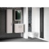 Cashmere Wall Hung Bathroom Vanity Unit &amp; Basin - W505 x H540mm