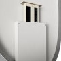 Pebble Backlit Bathroom Mirror with Battery Operated Lights 600 x 1000mm- Apollo