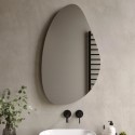 APOLLON1000 Pebble Frameless Bathroom Mirror 600 x 1000mm - Apollo