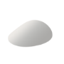 Pebble Frameless Bathroom Mirror 500 x 800mm - Apollo