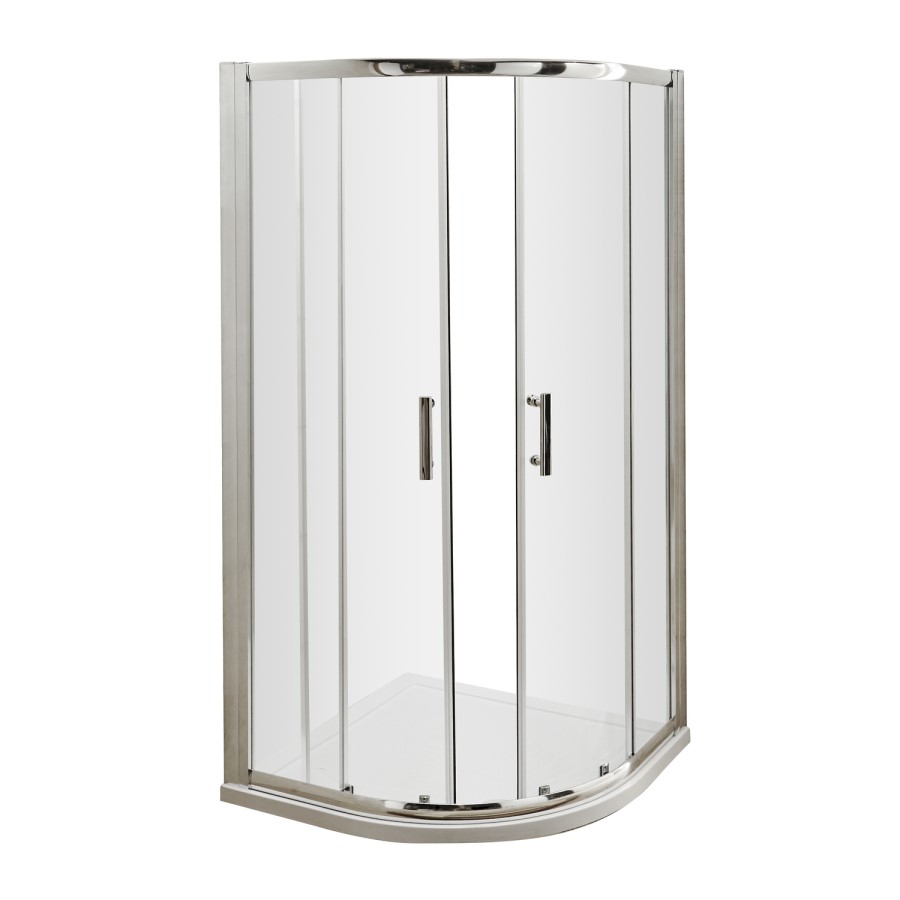 900 x 900mm Quadrant Shower Enclosure - 6mm Glass - Fiji