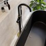 2 Tone Freestanding Bath Shower Mixer Tap - Arissa