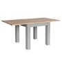 Genoa Grey Farmhouse Square Dining Flip Top Table - Willis and Gambier Range