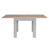 Genoa Grey Farmhouse Square Dining Flip Top Table - Willis and Gambier Range