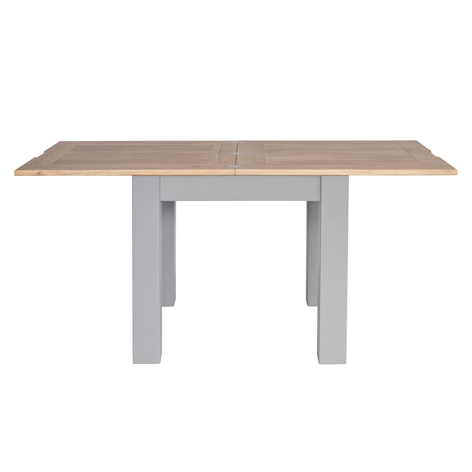 Genoa Grey Farmhouse Square Dining Flip Top Table - Willis and Gambier ...