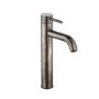 Antique Brass Tall Mono Basin Mixer Tap - Arissa