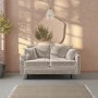 GRADE A2 - Beige 2 Seater Chenille Fabric Pocket Sprung Sofa - Archie