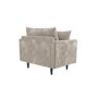 GRADE A2 - Beige Fabric Pocket Sprung Loveseat - Archie