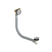 Chrome Overflow Bath Filler Tap & Click Clack Waste - Arissa