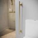 ARIBB800GR Brass Bathroom Grab Rail 800 x 77mm - Arissa