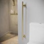 Brass Bathroom Grab Rail 800 x 77mm - Arissa
