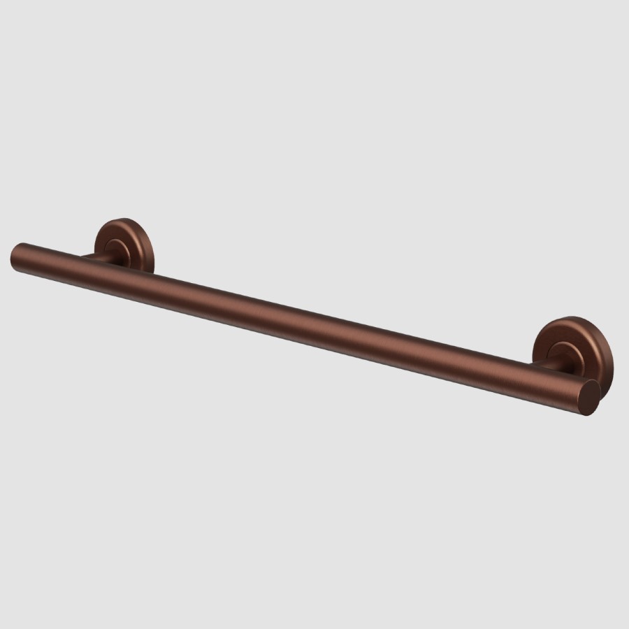 Bronze Bathroom Grab Rail 600 x 77mm - Arissa