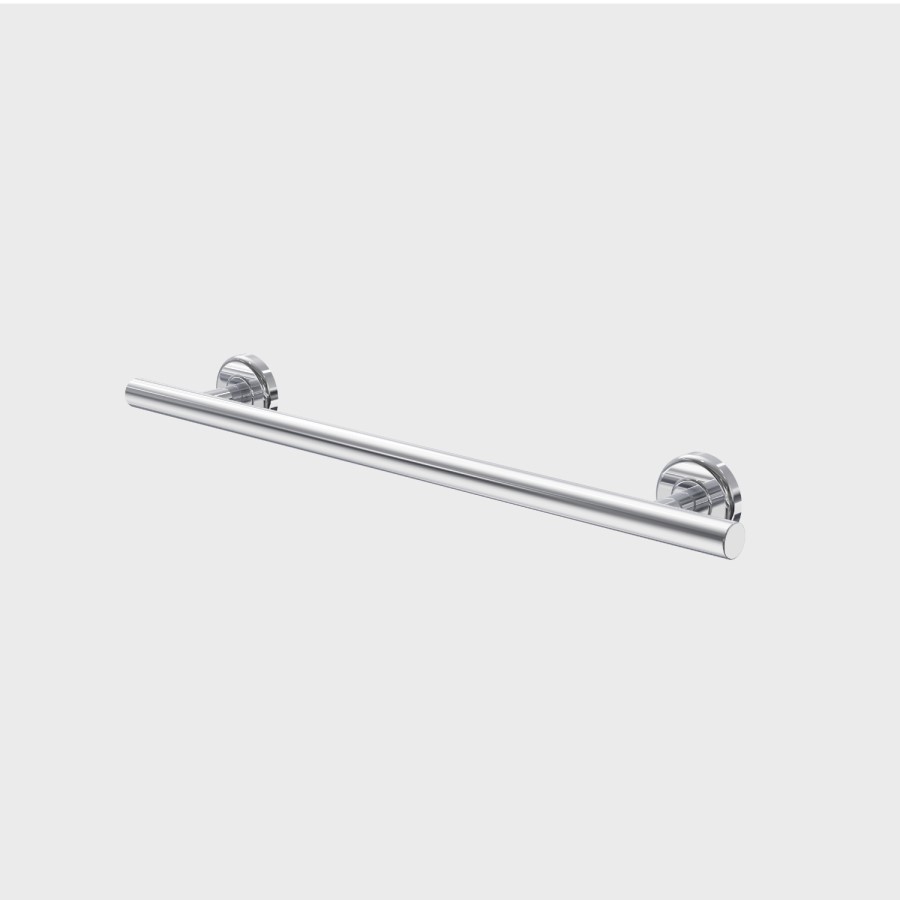 Chrome Bathroom Grab Rail 600 x 77mm - Arissa