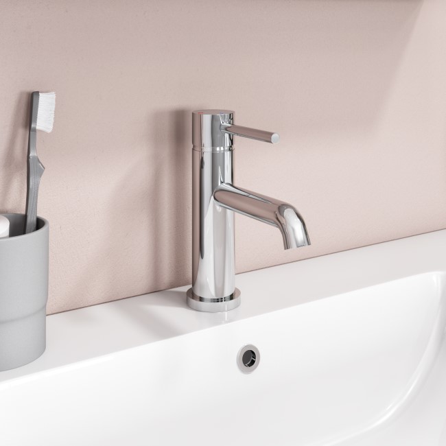 Chrome Mono Basin Mixer Tap - Arissa