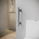 ARIGM450GR Gunmetal Grey Bathroom Grab Rail 450 x 77mm - Arissa