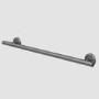 Gunmetal Grey Bathroom Grab Rail 700 x 77mm - Arissa