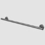 Gunmetal Grey Bathroom Grab Rail 800 x 77mm - Arissa