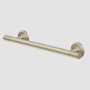 Brass Knurled Bathroom Grab Rail 450 x 77mm - Arissa