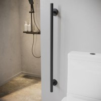 Black Bathroom Grab Rail 800 x 77mm - Arissa
