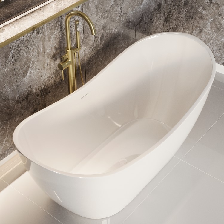 Freestanding Double Ended Slipper Bath 1700 x 795mm - Arles