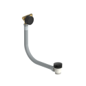 ARMBBWOFILL Black Overflow Bath Filler Tap & Click Clack Waste - Arissa