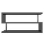 Artemis Large Grey High Gloss Geometric TV Unit Stand