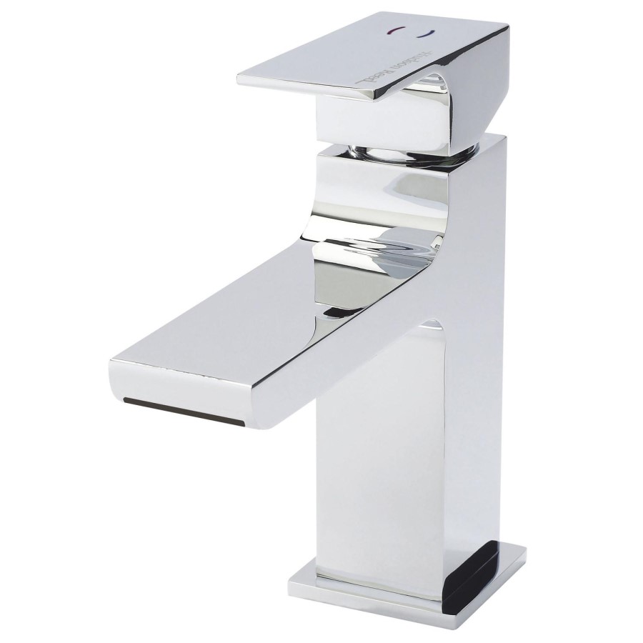 Hudson Reed Waterfall Mono Basin Mixer Tap - Free Waste