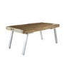 Aspen Retro Two Tone Dining Table